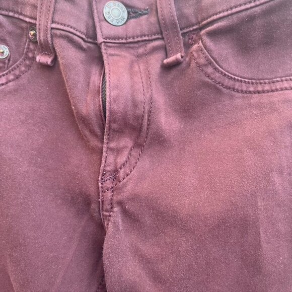 rag and bone Mulberry Legging Jeans High Waist Size 24 - Picture 8 of 9